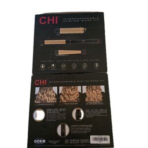 Chi Interchangeable Curling Wand Kit